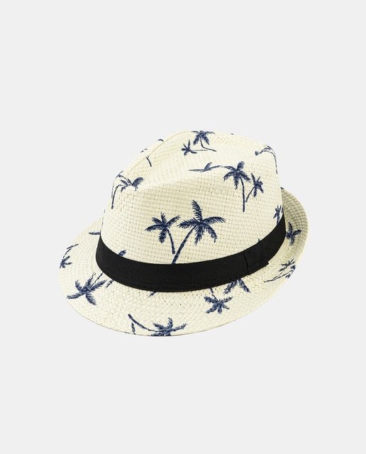 Imagen 0 de Sombrero bicolor palmeras