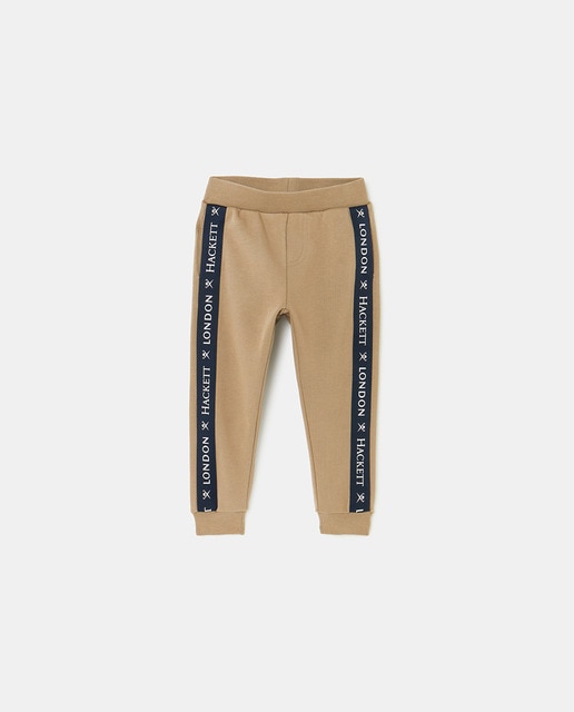 Imagen 0 de Pantalón de chándal de niño   con logo tape en los laterales
