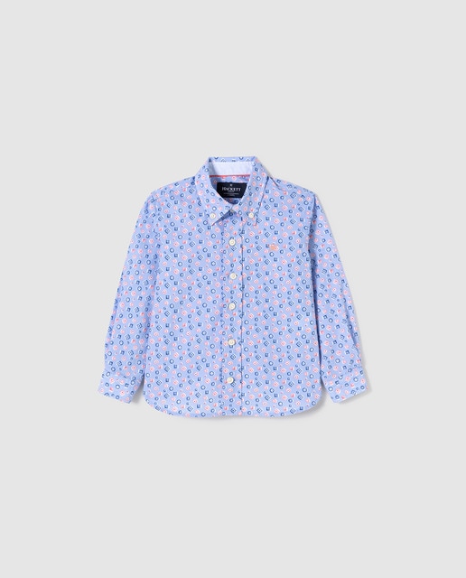 Imagen 0 de Camisa de niño con dibujos geométricos