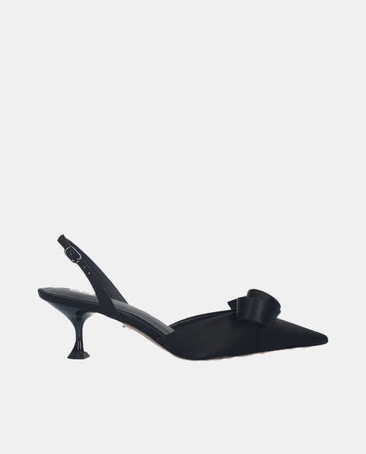 Imagen 0 de Zapatos salón mujer destalonados piel tacón