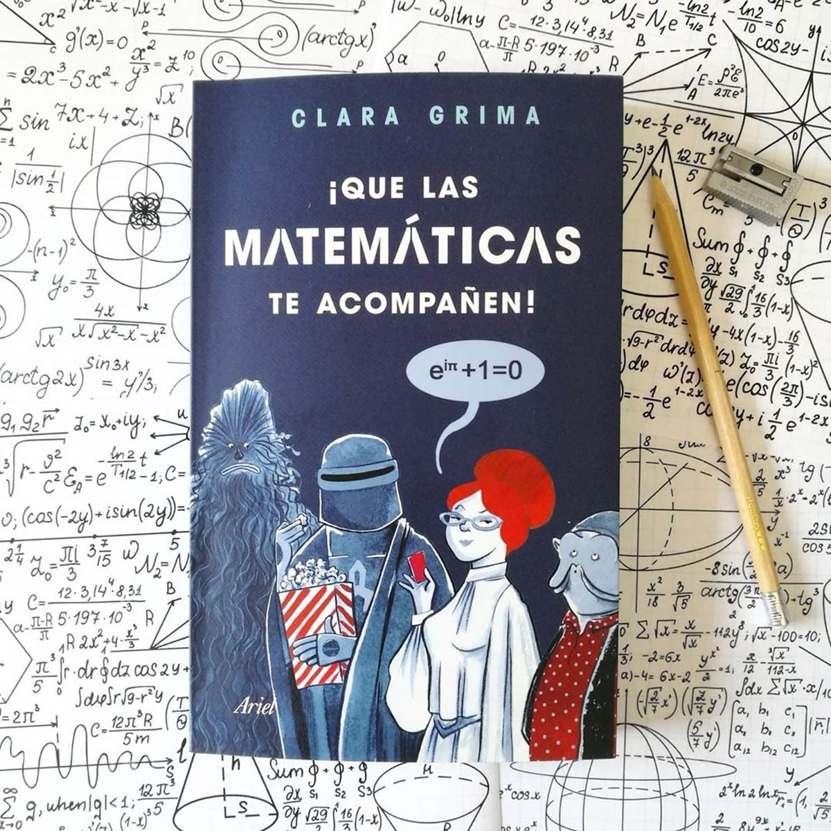 ¡Que las matemáticas te acompañen! (Capa mole com abas) 2