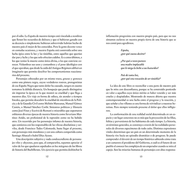 Infames: El retroceso de España (Capa dura) 4