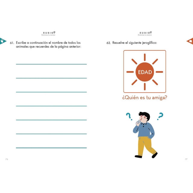 Ejercicios para potenciar la memoria y la concentración (edición exclusiva) (rubio. Entrena tu mente) 4