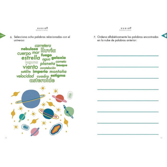 Ejercicios para potenciar la memoria y la concentración (edición exclusiva) (rubio. Entrena tu mente) 3