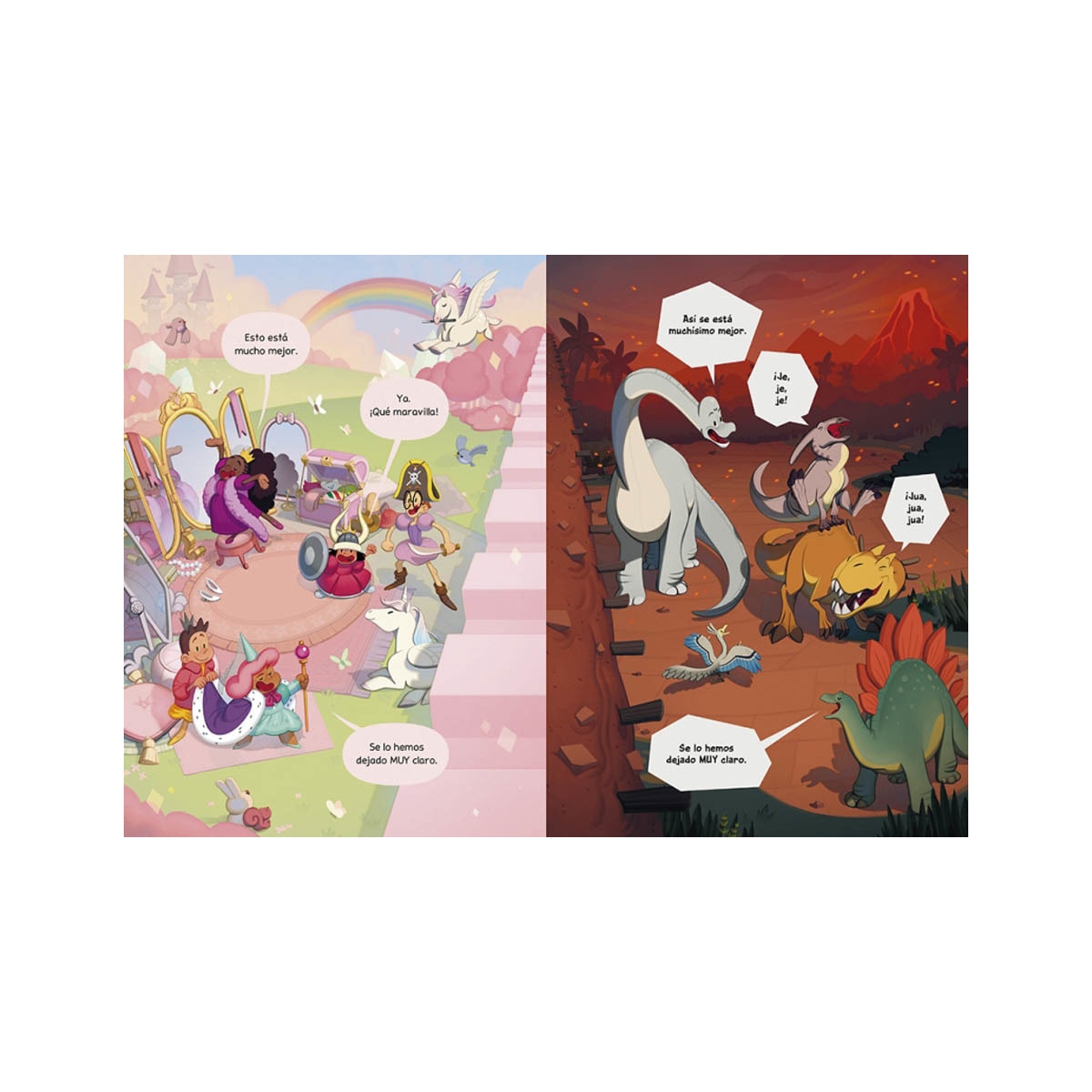 Princesas contra dinosaurios(Tapa dura) 3