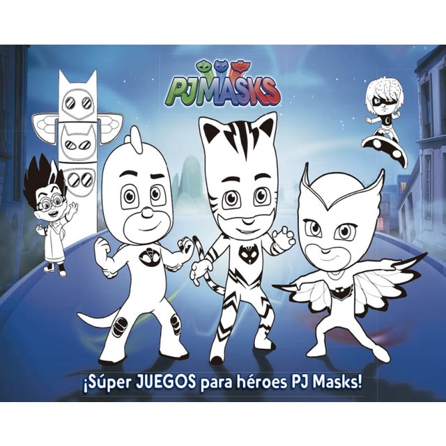PJ Masks. Actividades - ¡Súper juegos para héroes PJ Masks!: Cuaderno de actividades (Capa mole) 4