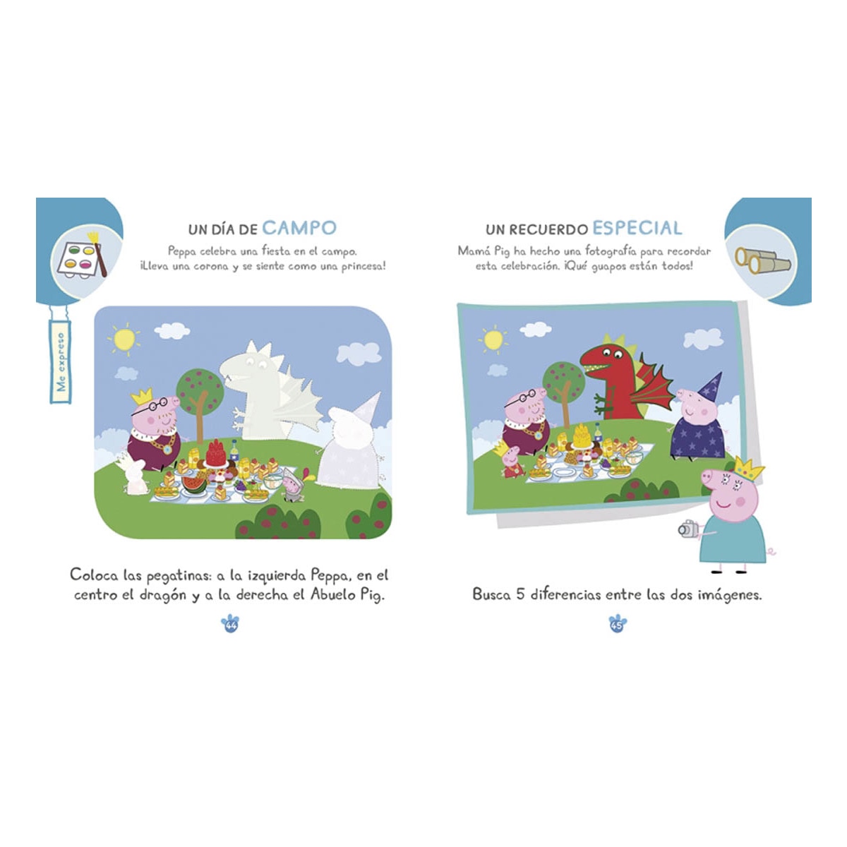 Peppa Pig. Cuaderno de vacaciones . - De vacaciones con Peppa (4 años): (¡con pegatinas muy divertidas!)  (Tapa blanda) 4