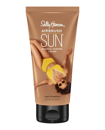 Imagen 0 de Loción Autobronceadora Airbrush Legs Sun Gradual Tanning Lotion 175 ml Sally Hansen