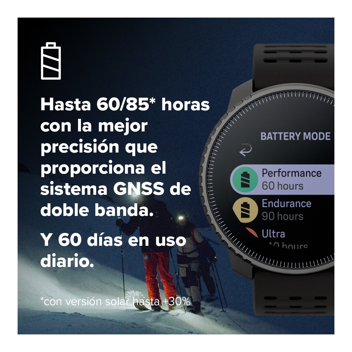 Relógio GPS Vertical Solar - Steel Preto-9