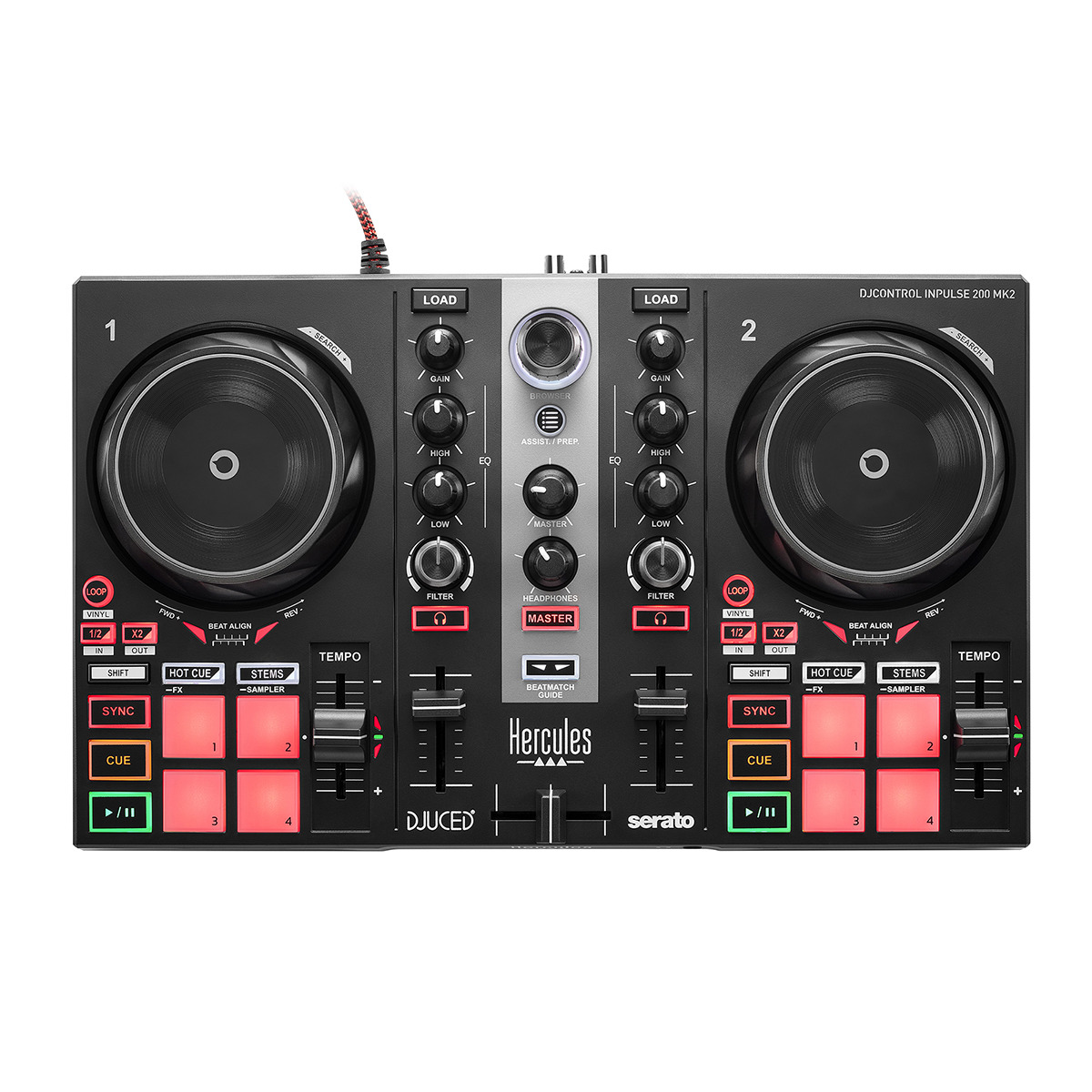 Pack Hercules DJLearning Kit MK2 Negro-3