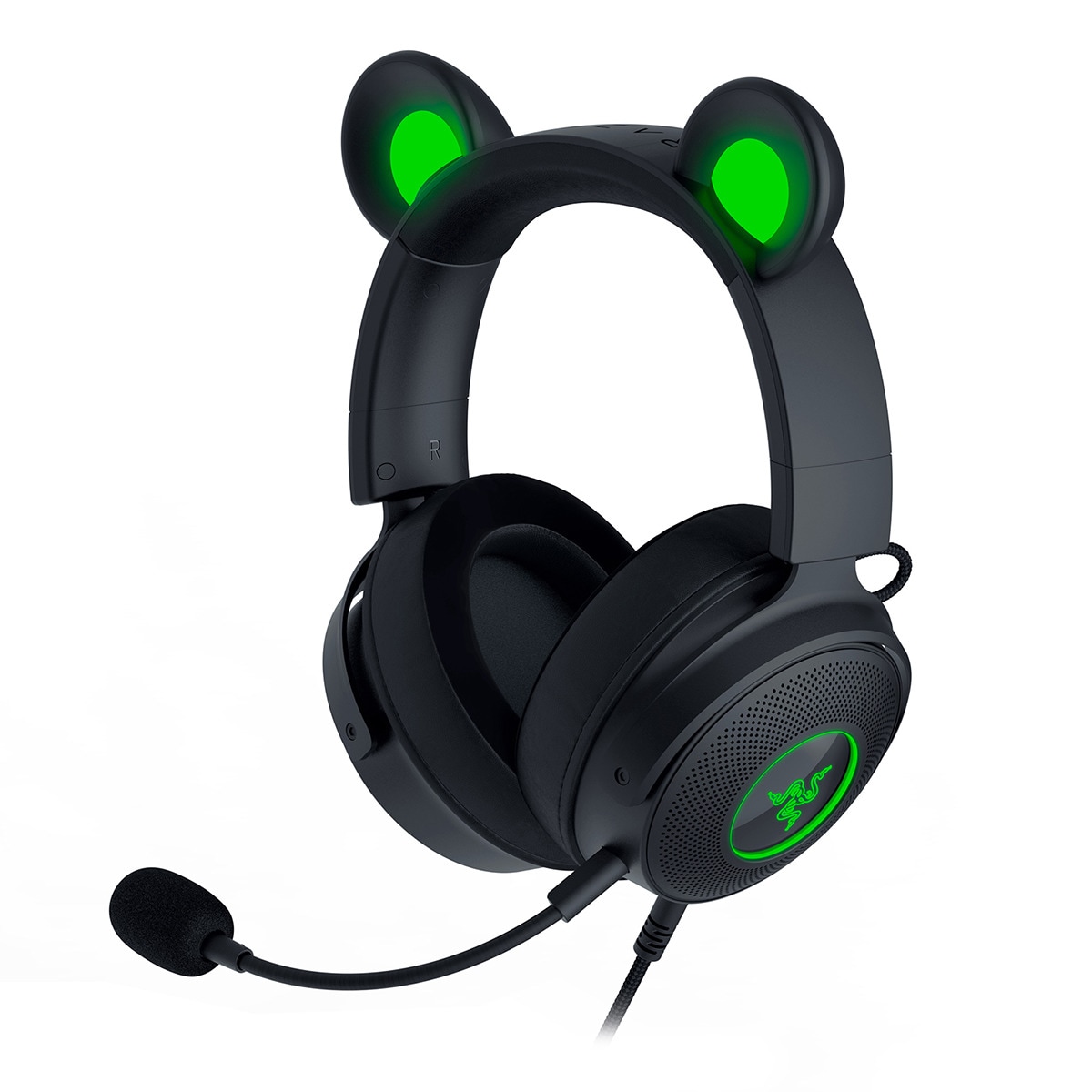Imagen 0 de Auriculares Gaming con micrófono y cable Razer Kraken Kitty V2 Pro Negro