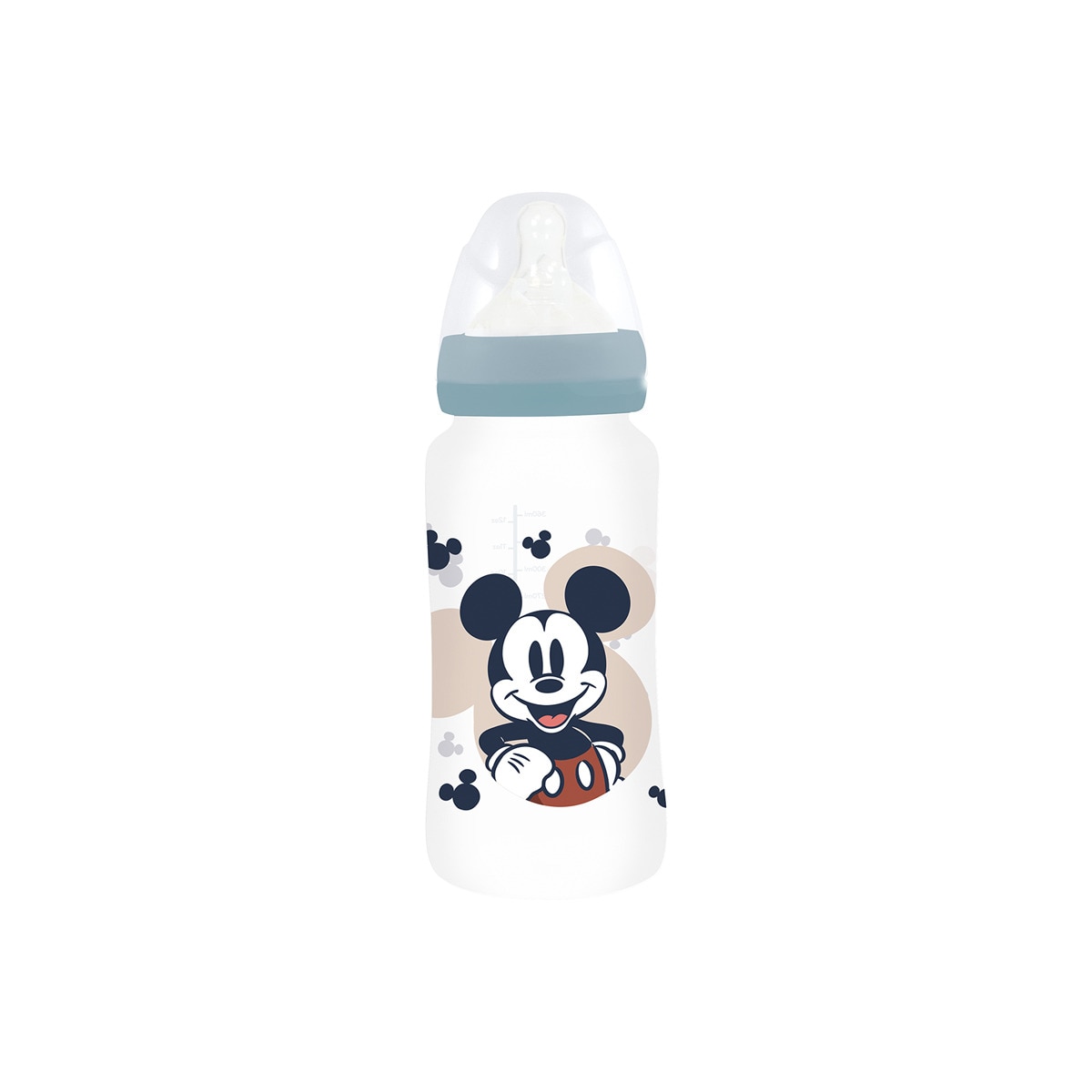 Stor biberon cuello ancho 360 ml tetina silicona 3 posiciones mickey mouse full of smiles Azul-1