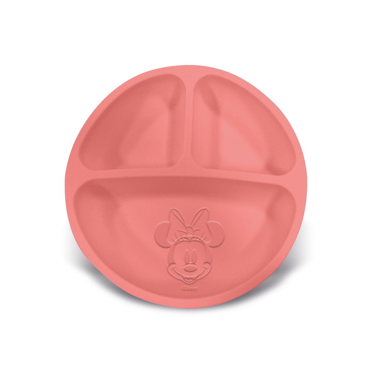 Imagen 0 de Stor plato dividido silicona minnie mouse