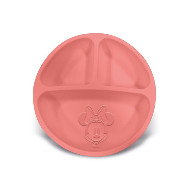 Imagen 0 de Stor plato dividido silicona minnie mouse