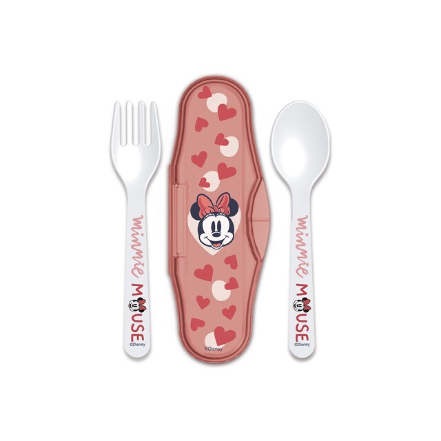 Imagen 0 de Stor estuche 2 cucharas pp minnie mouse heart full