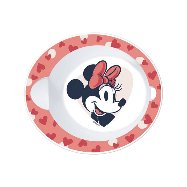 Imagen 0 de Stor set micro toddler 2 pcs (cuenco y cuchara) minnie mouse heart full