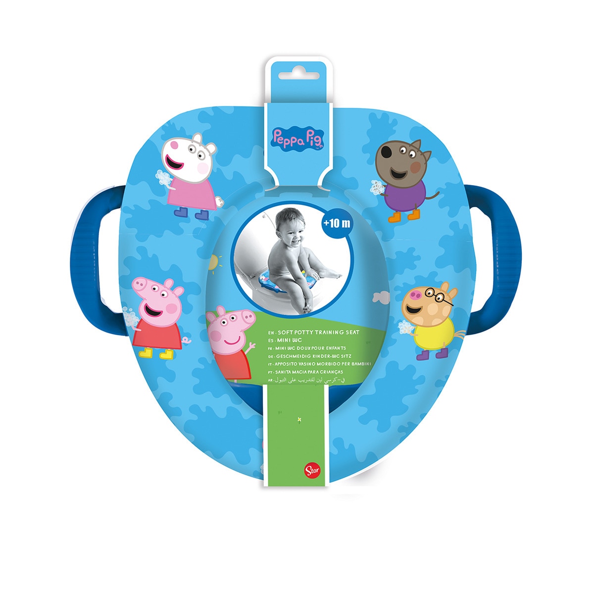 Stor mini wc con asas peppa pig bat 2022 Azul-1
