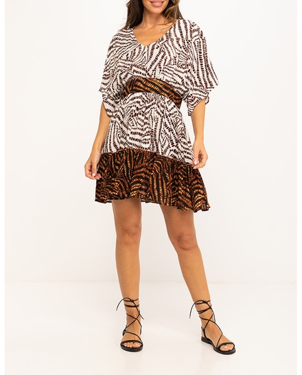 Vestido estampado — oferta en Primeriti