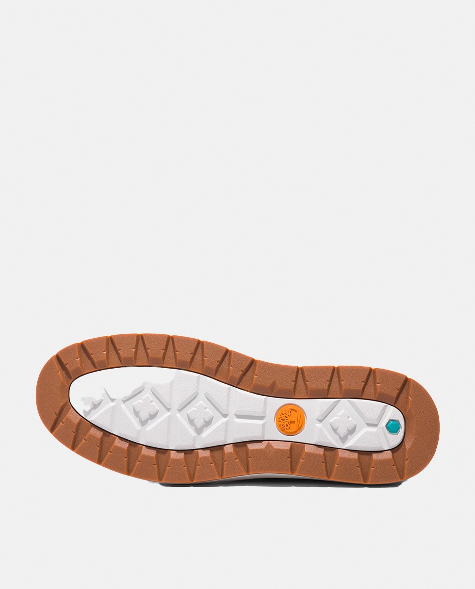 Sapatilhas Baixas Maple Grove em Pele Castanho-12