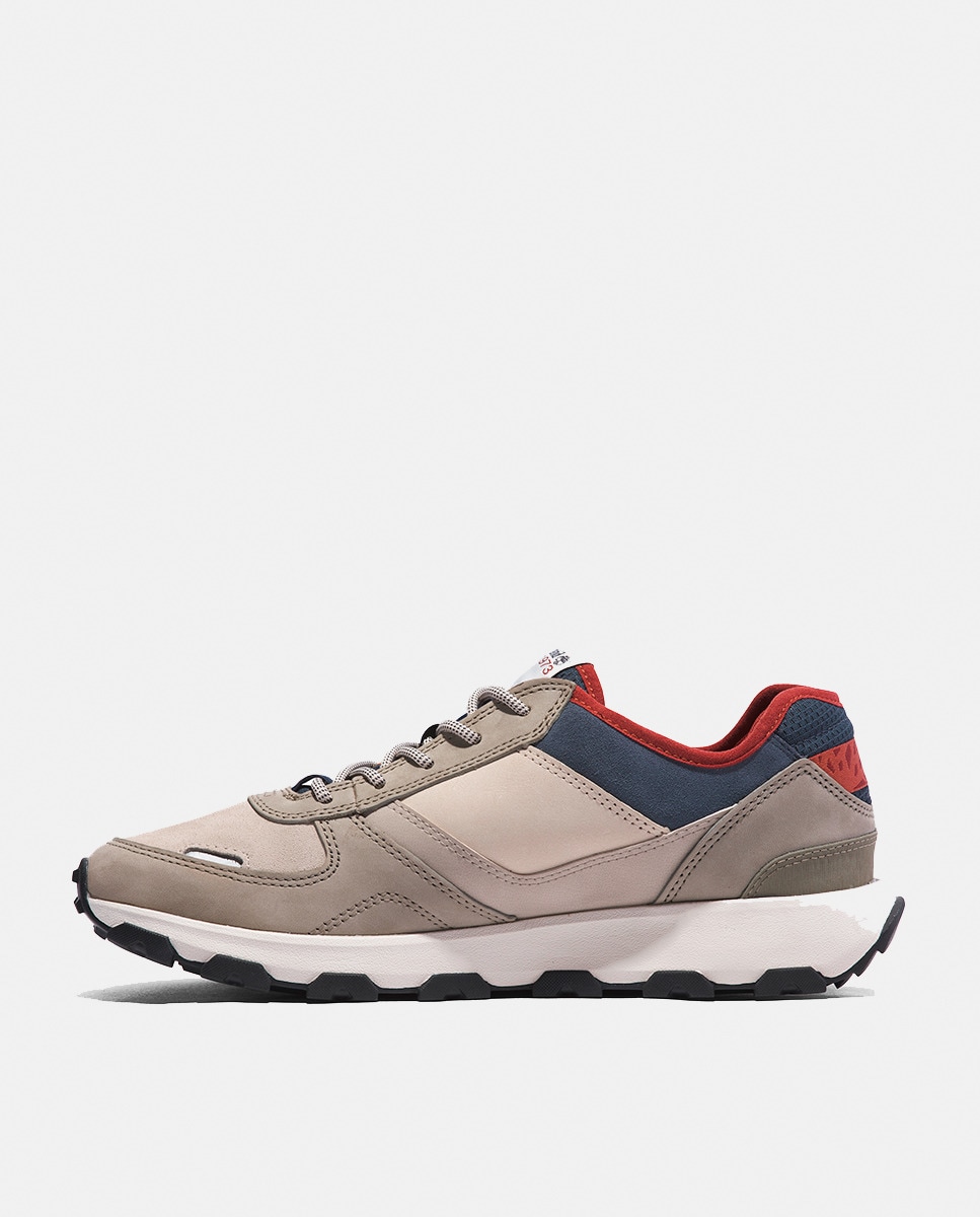 Sapatilhas Baixas Winsor Park Tipo Running em Croute Taupe-6