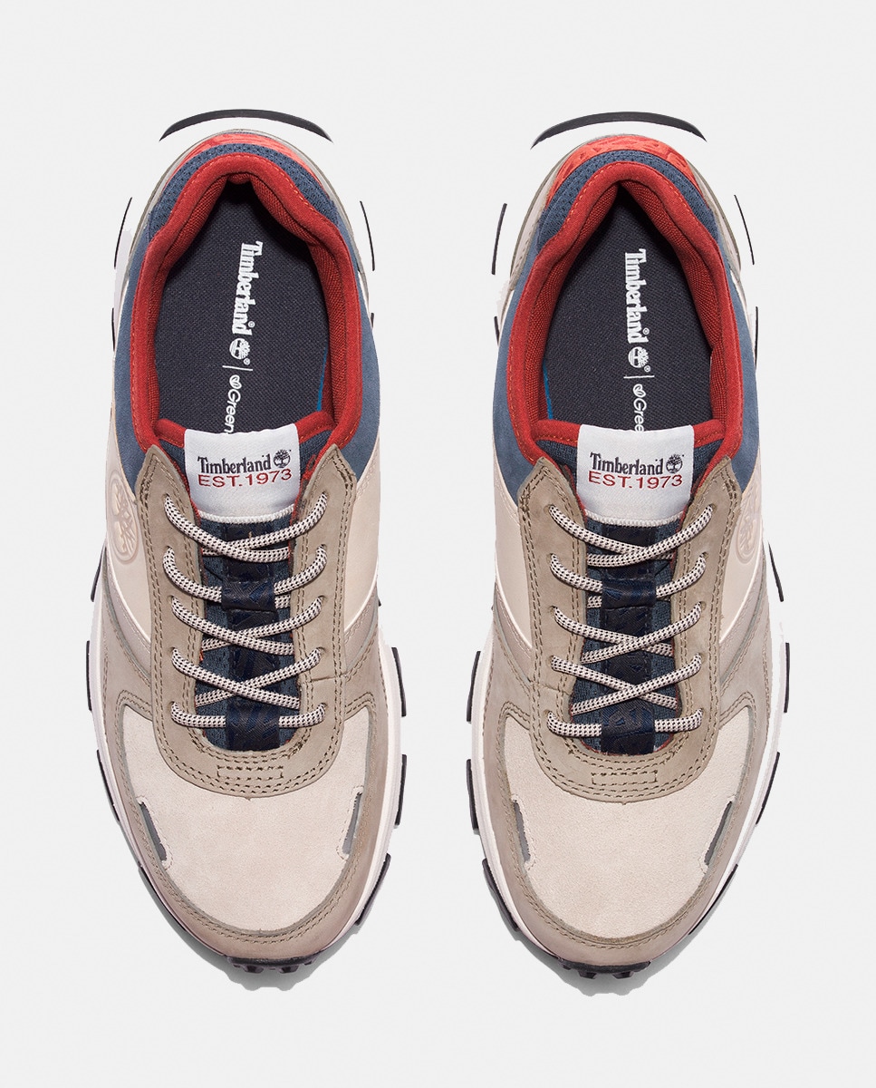 Sapatilhas Baixas Winsor Park Tipo Running em Croute Taupe-2