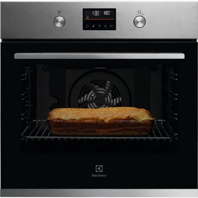 Imagem 0 de Forno Multifunções Electrolux KOFDP54TX Série 600 SurroundCook com Limpeza Pirolítica e de 72 Litros - Preto e Inox
