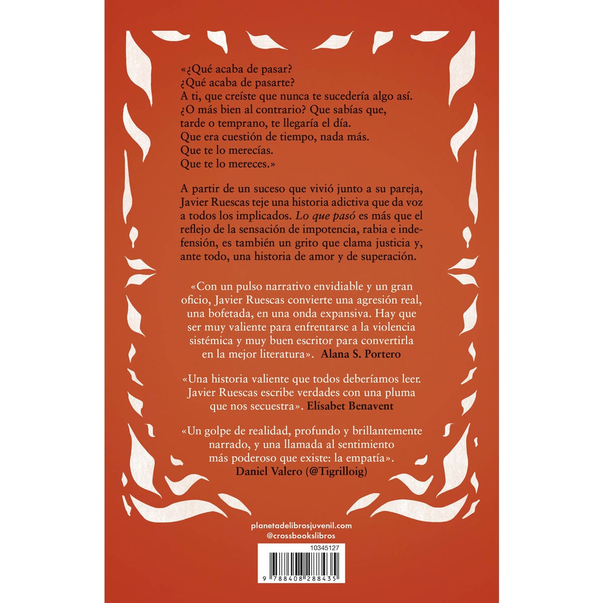 Lo que pasó (Capa mole com abas) 2