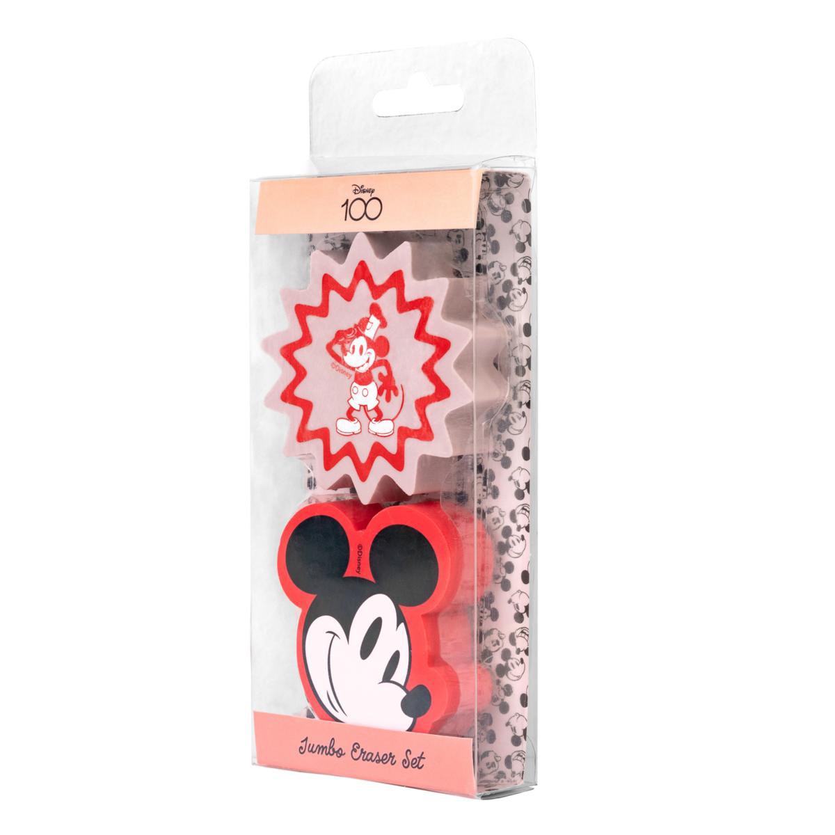 Conjunto de Elásticos Disney Mickey - Vermelho Vermelho / Branco-1