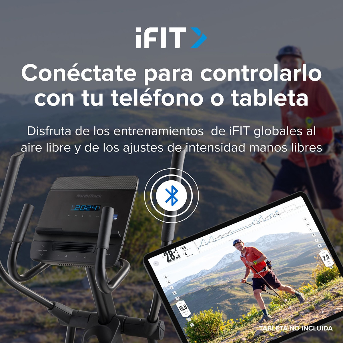 Bicicleta Elíptica AirGlide LE Preto-10