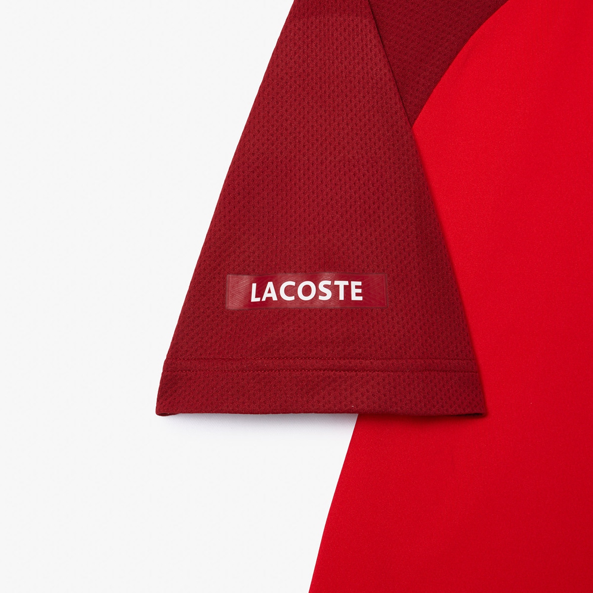 Polo de Homem Ultra Dry Lacoste x Daniil Medvedev Vermelho-3