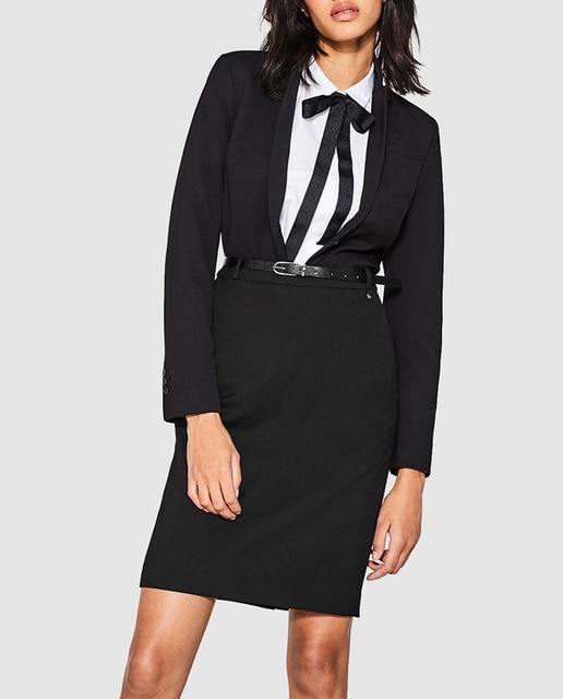 Imagen 0 de Falda corta en color negro