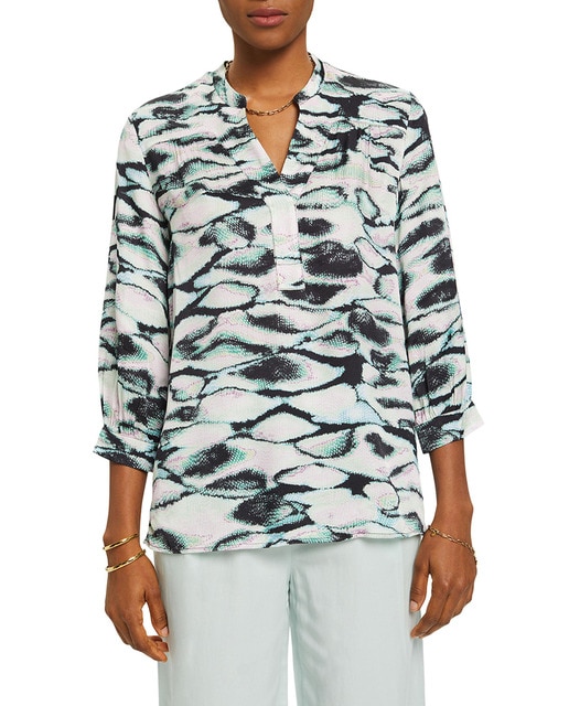Imagen 0 de Blusa de mujer oversize animal print