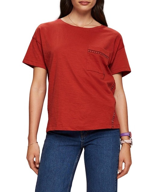 Imagen 0 de Camiseta de mujer manga corta bolsillo