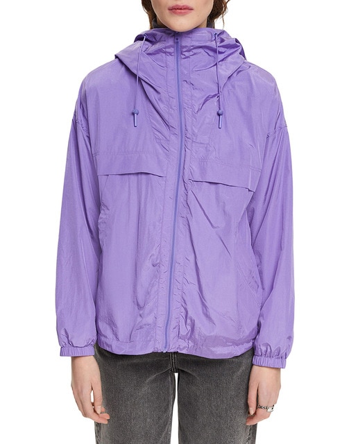 Imagen 0 de Chaqueta de mujer cortavientos capucha