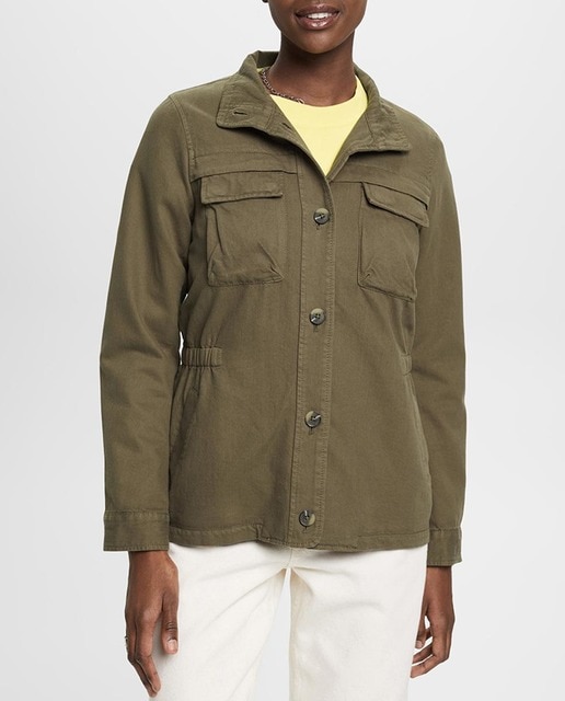 Imagen 0 de Chaqueta de mujer estilo utility jacket algodón