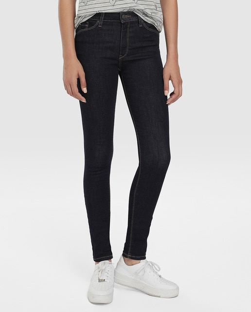 Imagen 0 de Pantalón de mujer slim azul oscuro