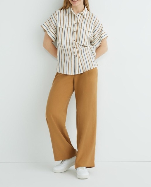 Imagen 0 de Pantalón de mujer wide leg TENCEL™