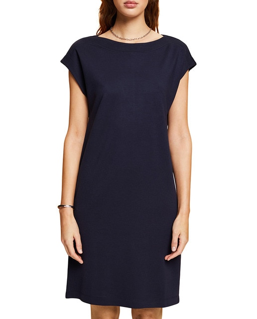 Imagen 0 de Vestido corto felpa con viscosa