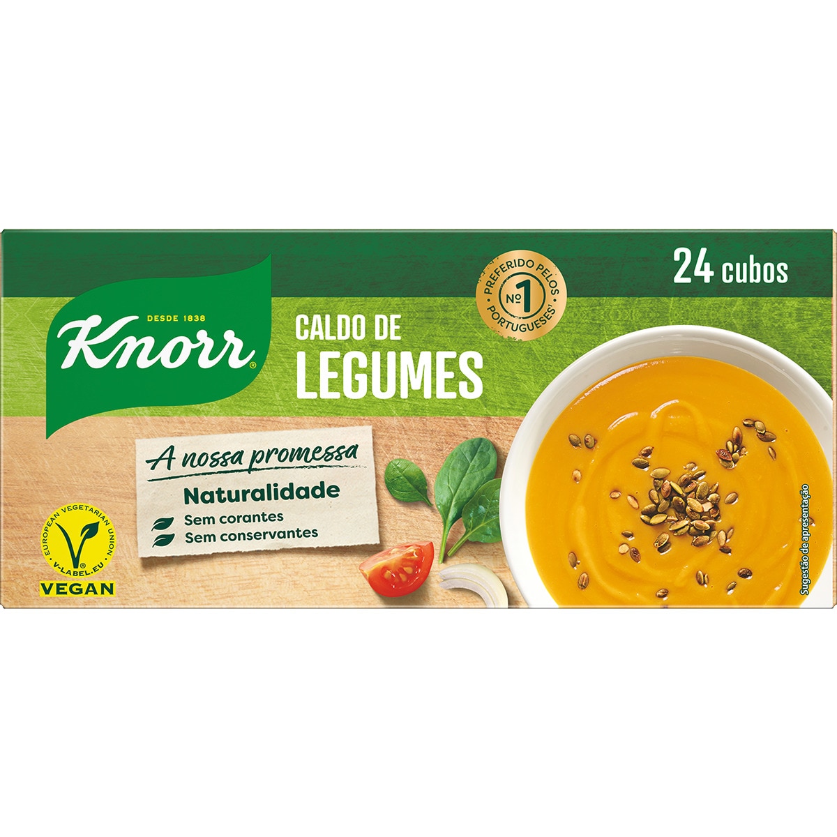 Caldo de Legumes 8 Cubos embalagem 240 g