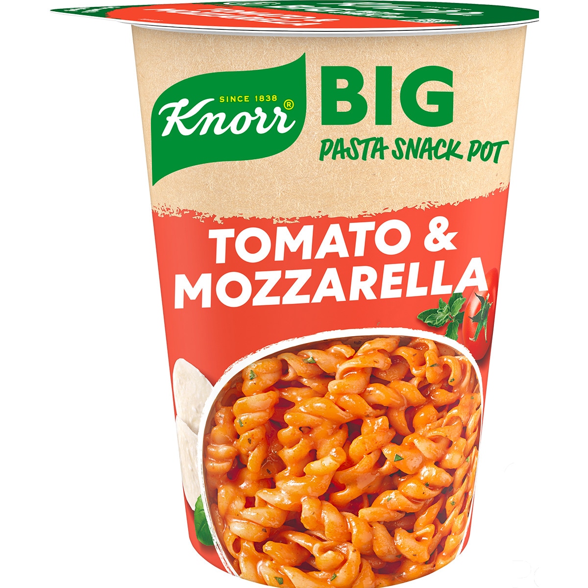 Big Pasta Pot de Tomate&Mozarella embalagem 93 g