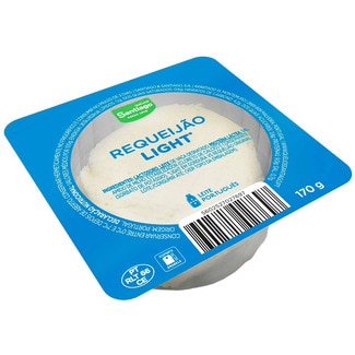 Requeijão Light embalagem 170 g - Santiago
