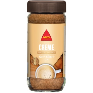 Café Solúvel Creme frasco 80 g - Delta