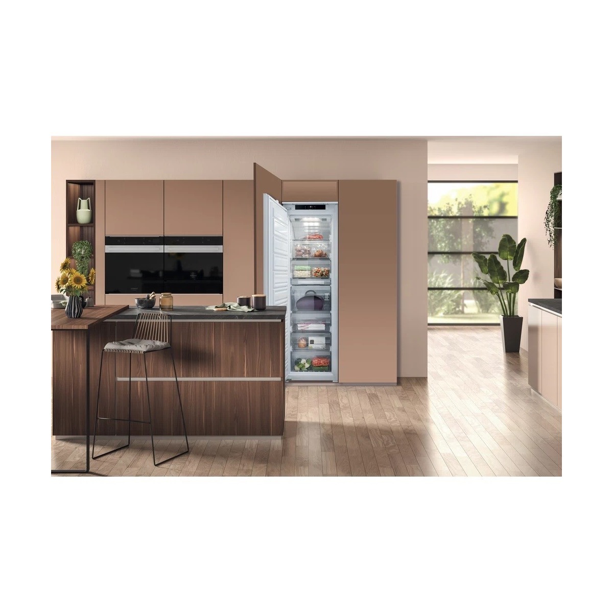 Arca Congeladora Vertical Encastrável Hotpoint BF 1801 E F2 No Frost, Super Freeze de 177,1 cm - Branco Branco-3