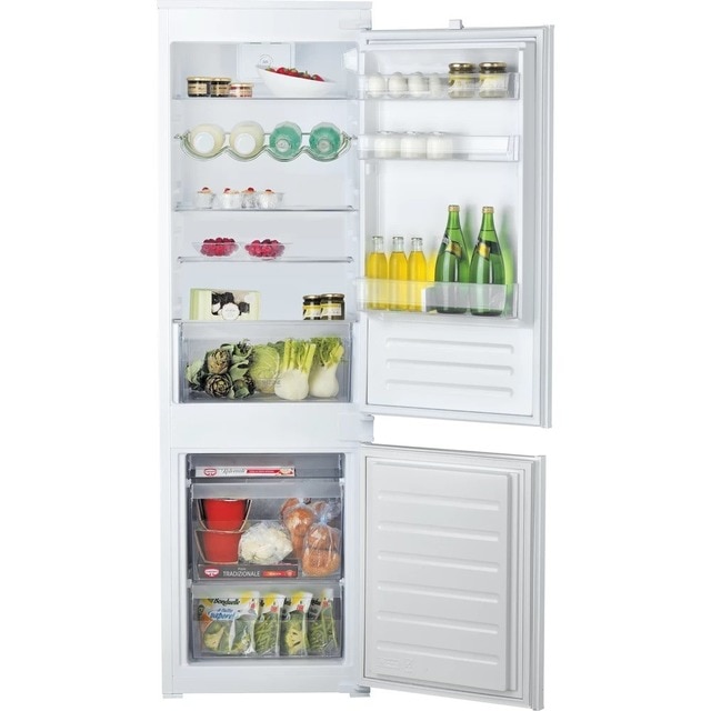 Imagem 0 de Frigorífico Combinado Encastrável Hotpoint BCB 7030 D2 Low Frost, Active Fresh e de 177 cm - Branco