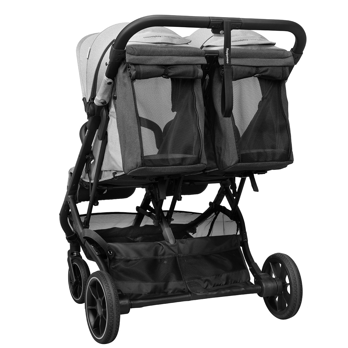 Carrinho de Passeio para Gémeos Tour Twin Max Rosa-claro-8