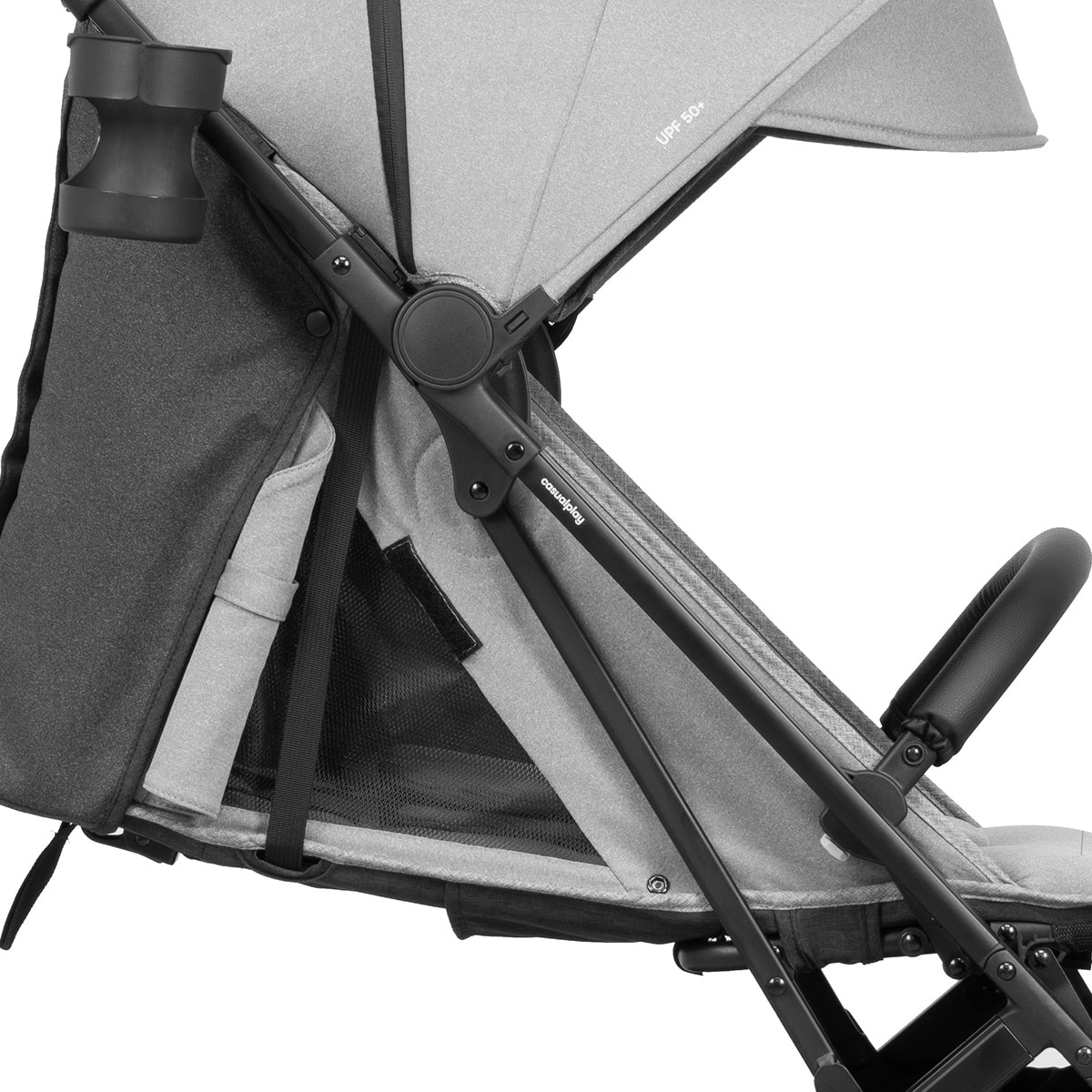 Carrinho de Passeio para Gémeos Tour Twin Max Rosa-claro-7