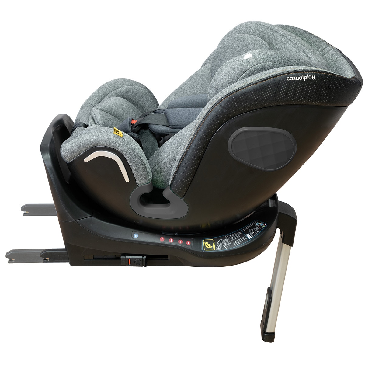 Cadeira Auto Revol i-Size - 40x150 cm Cinzento-claro-8