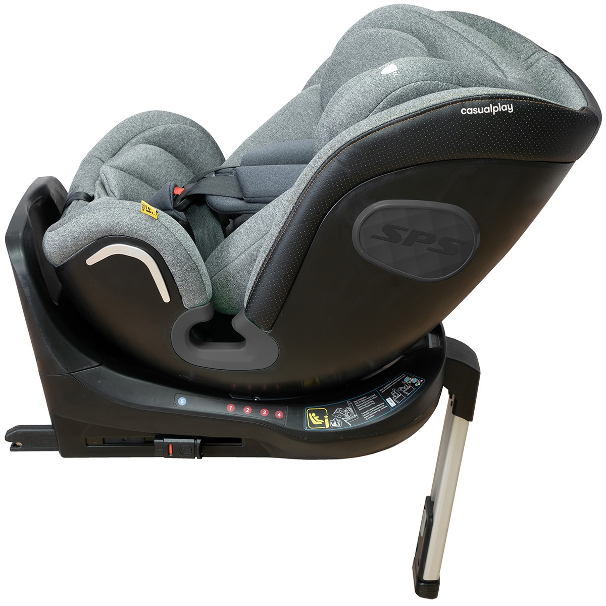 Cadeira Auto Revol i-Size - 40x150 cm Cinzento-claro-7