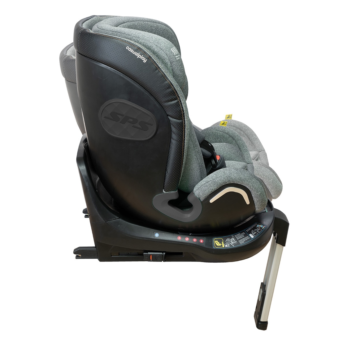 Cadeira Auto Revol i-Size - 40x150 cm Cinzento-claro-4