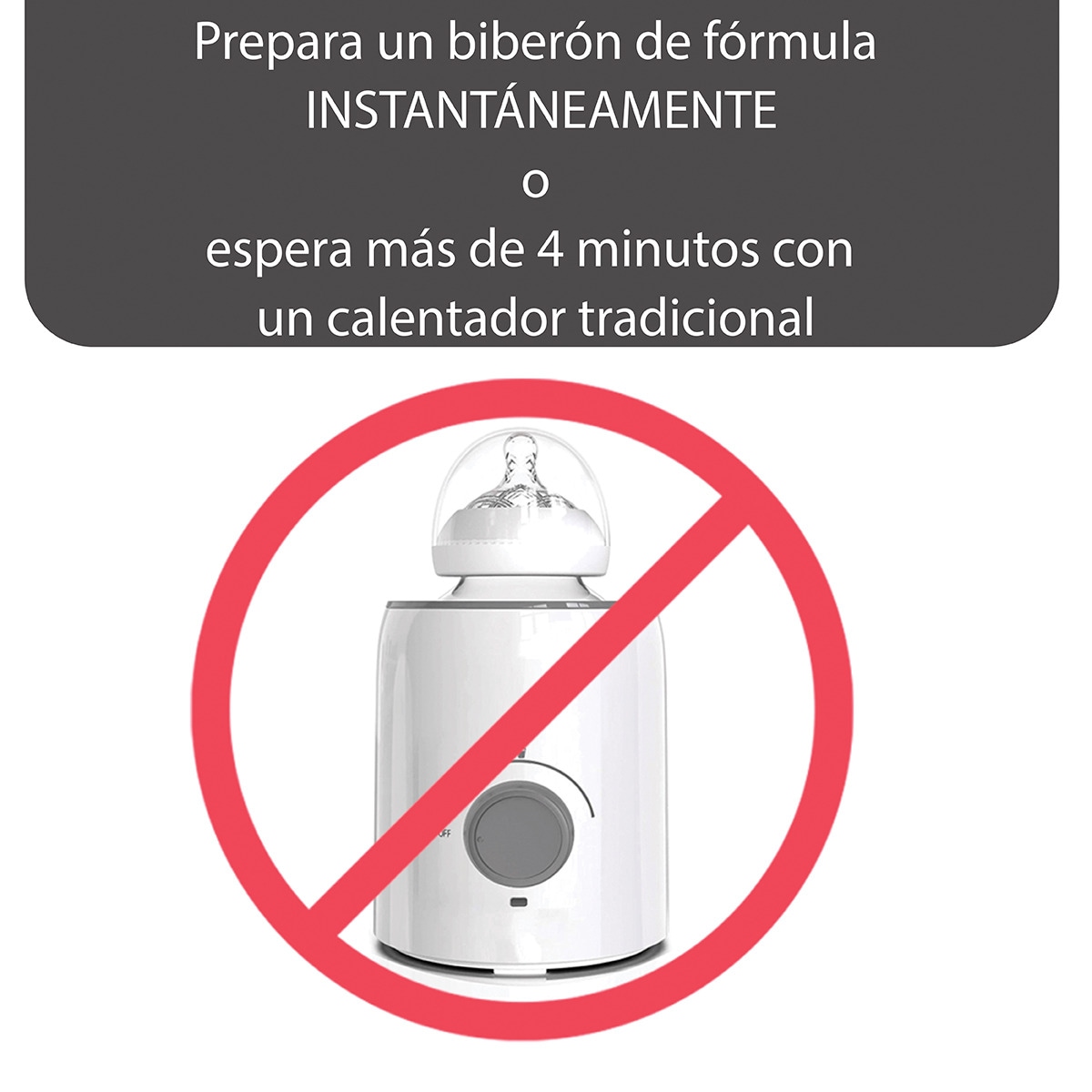 Calientabiberones Baby Brezza Instant Warmer Blanco-5